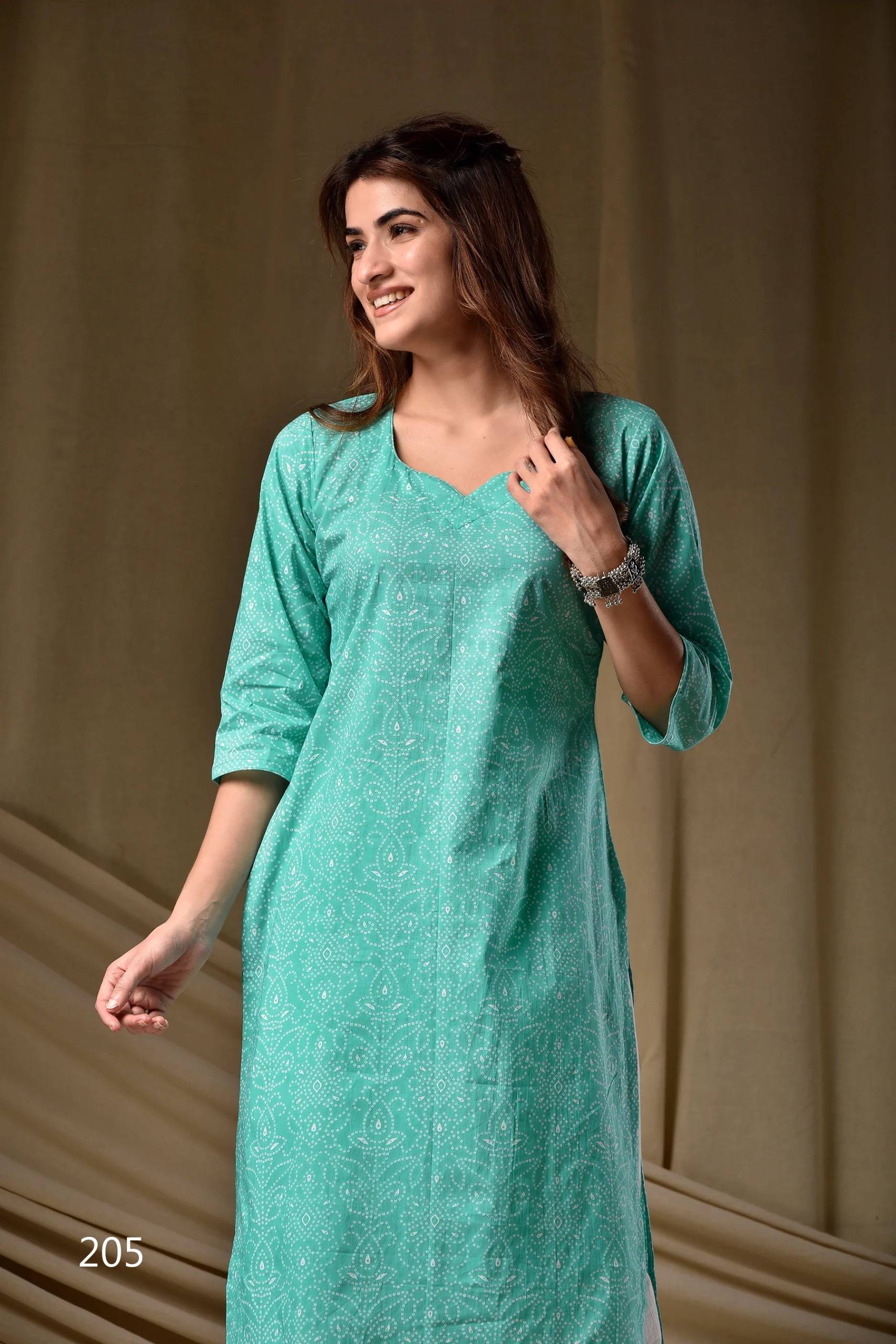 IRA Vol 2 By IRA fashion 201 To 205 Series Beautiful Festive Suits Colourful Rayon Print Kurtis At Wholesale Price